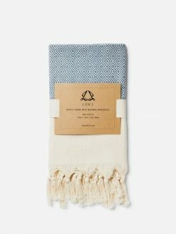 Lüks Linen Damla Organic Cotton Vegan Hand Towel | Multiple Colours