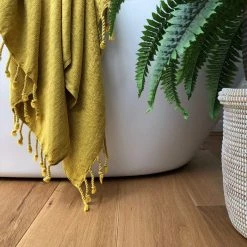 Lüks Linen Homeware Ela Vegan Peshtemal | Gorse