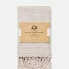 Lüks Linen Homeware Rulo Cotton Waffle Vegan Hand & Tea Towel | Multiple Colours
