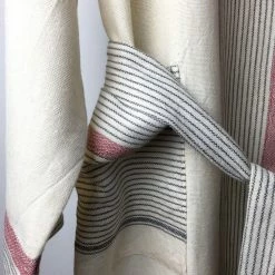 Lüks Linen Clothing Mete Vegan Lounge Gown | Cream