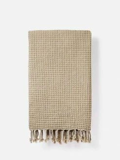 Lüks Linen Rulo Waffle Vegan Peshtemal | Lichen Women's Vegan Gifts Under £50