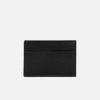LUXTRA Colvin Apple Leather Vegan Card Holder | Black