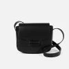 LUXTRA Vida Apple Leather Vegan Saddle Bag | Black Bags 1 LUXTRA Vida Apple Leather Vegan Saddle Bag | Black Bags