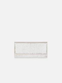 LUXTRA Esther Piñatex Vegan Leather Continental Wallet | Silver