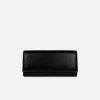 LUXTRA Esther Recycled Nylon Continental Wallet | Black Evening Bags 2 LUXTRA Esther Recycled Nylon Continental Wallet | Black Evening Bags