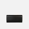LUXTRA Esther Smooth Apple Leather Vegan Continental Wallet | Black Evening Bags 1 LUXTRA Esther Smooth Apple Leather Vegan Continental Wallet | Black Evening Bags