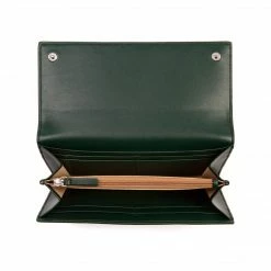 LUXTRA Esther Smooth Apple Leather Vegan Continental Wallet | Ivy 13 LUXTRA Esther Smooth Apple Leather Vegan Continental Wallet | Ivy