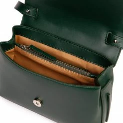 LUXTRA Zanele Smooth Apple Leather Vegan Crossbody Bag | Ivy Bags