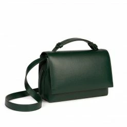 LUXTRA Zanele Smooth Apple Leather Vegan Crossbody Bag | Ivy Bags