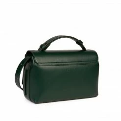 LUXTRA Zanele Smooth Apple Leather Vegan Crossbody Bag | Ivy Bags