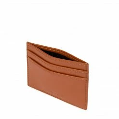 LUXTRA Colvin Recycled Nylon Vegan Card Holder | Tan Accessories