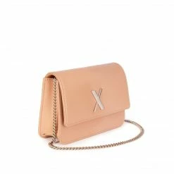 LUXTRA Bags Zaha Apple Leather Vegan Belt Bag | Ballet Pink