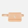 LUXTRA Bags Zaha Apple Leather Vegan Belt Bag | Ballet Pink