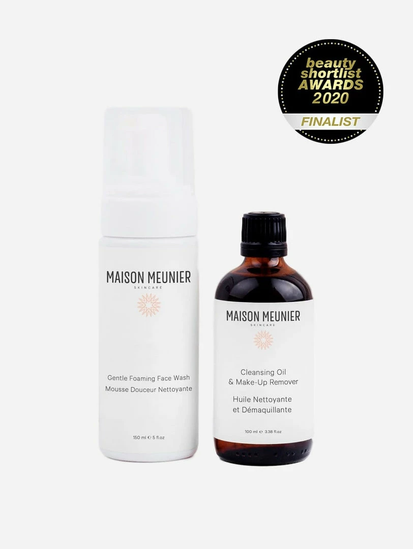 Maison Meunier Gentle Vegan Double Cleanser Set | 100-150ml 3 Maison Meunier Gentle Vegan Double Cleanser Set | 100-150ml