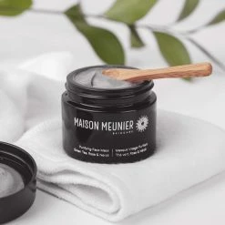 Maison Meunier Purifying Vegan Face Mask | Green Tea, Rose & Neroli 50ml