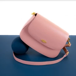 Mela Celim Apple Leather Vegan Crossbody Bag | Rose Bags