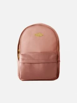 Mela Majd Apple Leather Vegan Backpack | Dusty Rose