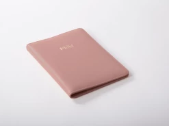 Mela Accessories Lennox Apple Leather Vegan Journal | Dusty Rose