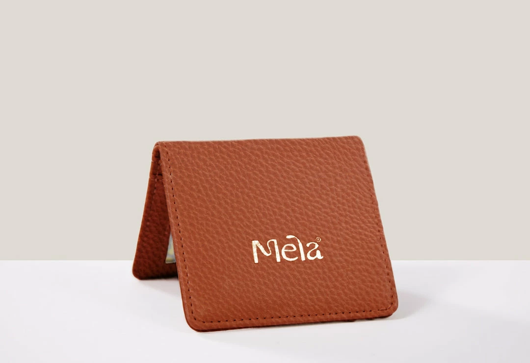 Mela Luca Apple Leather Vegan Wallet | Cognac Accessories 6 Mela Luca Apple Leather Vegan Wallet | Cognac Accessories