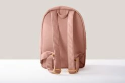 Mela Majd Apple Leather Vegan Backpack | Dusty Rose