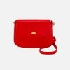 Mela Celim Apple Leather Vegan Crossbody Bag | Lipstick Red