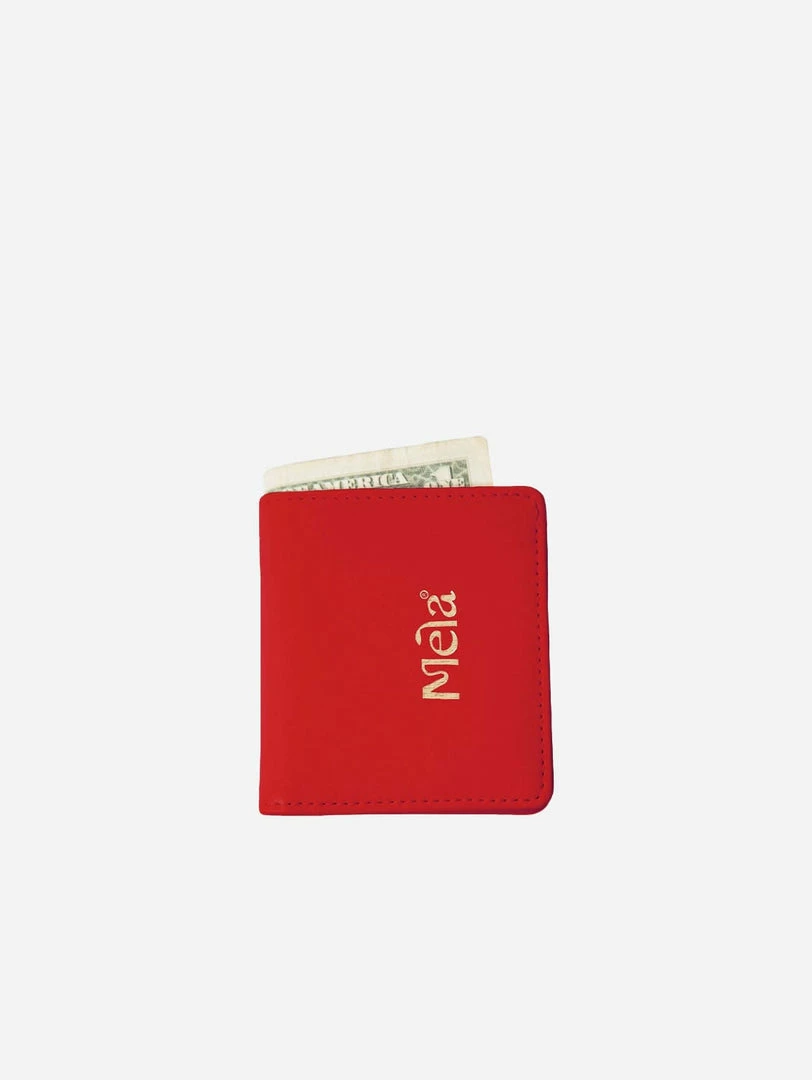 Mela Luca Apple Leather Vegan Wallet | Lipstick Red Accessories 3 Mela Luca Apple Leather Vegan Wallet | Lipstick Red Accessories