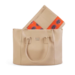 Melina Bucher Angel Extra Large Vegan Leather Shopper Bag | Beige Bags