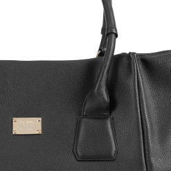 Melina Bucher Angel Extra Large Vegan Leather Shopper Bag | Black Bags
