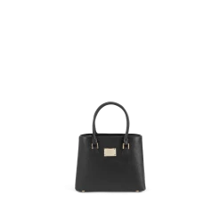 Melina Bucher Bags Bailey Mirum® Leather Vegan Handbag | Black & Nude