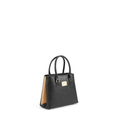 Melina Bucher Bags Bailey Mirum® Leather Vegan Handbag | Black & Nude