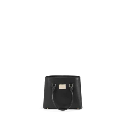 Melina Bucher Bags Bailey Mirum® Leather Vegan Handbag | Black & Nude