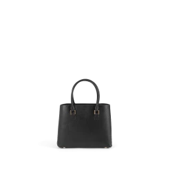 Melina Bucher Bags Bailey Mirum® Leather Vegan Handbag | Black & Nude