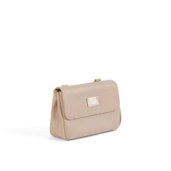 Melina Bucher Bags Trudy Vegan Leather Crossbody Clutch Bag | Beige