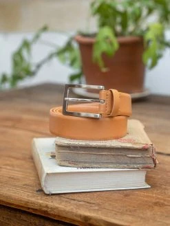 Minuit Sur Terre Pampa Apple Leather Vegan Belt | Brown