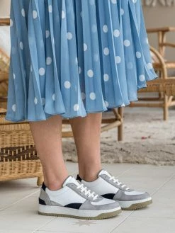 Minuit Sur Terre Aveiro Apple Leather Vegan Trainers | Cloud