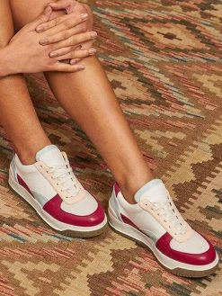 Minuit Sur Terre Aveiro Vegan Leather Trainers | Grenadine Shoes