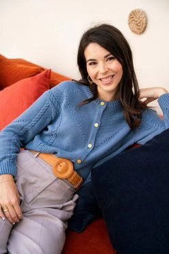 Minuit Sur Terre Boheme Round Buckle Apple Leather Vegan Belt | Camel Accessories