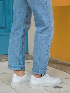 Minuit Sur Terre Cascais Apple Leather Unisex Vegan Trainers | White Shoes