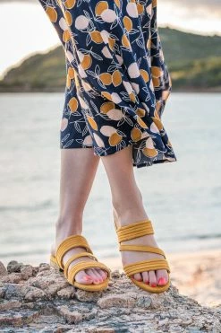 Minuit Sur Terre Cupabia Vegan Suede Slip On Sandals | Saffron Shoes 10 Minuit Sur Terre Cupabia Vegan Suede Slip On Sandals | Saffron Shoes