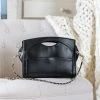 Minuit Sur Terre Leon Apple Leather Vegan Crossbody Handbag | Black Bags 2 Minuit Sur Terre Leon Apple Leather Vegan Crossbody Handbag | Black Bags