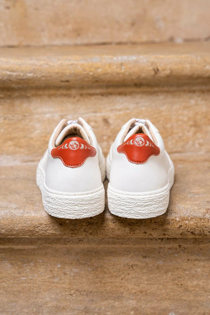 Minuit Sur Terre Mezzo Vegan Leather Unisex Trainers | Vanilla Brick 7 Minuit Sur Terre Mezzo Vegan Leather Unisex Trainers | Vanilla Brick