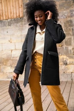 Minuit Sur Terre Mini Kayamb Vegan Leather Handbag | Black Croc 10 Minuit Sur Terre Mini Kayamb Vegan Leather Handbag | Black Croc