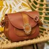 Minuit Sur Terre Bags Mira Vegan Leather Crossbody Bag | Camel 2 Minuit Sur Terre Bags Mira Vegan Leather Crossbody Bag | Camel