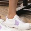 Minuit Sur Terre Montalcino Eco-friendly Vegan Trainers | Lavender