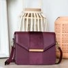 Minuit Sur Terre Poesie Apple Leather Vegan Crossbody Bag | Burgundy Bags