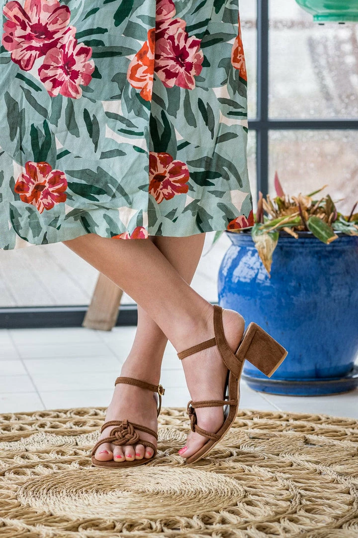 Minuit Sur Terre Porto Vegan Suede Block Heel Sandals | Hazelnut 5 Minuit Sur Terre Porto Vegan Suede Block Heel Sandals | Hazelnut