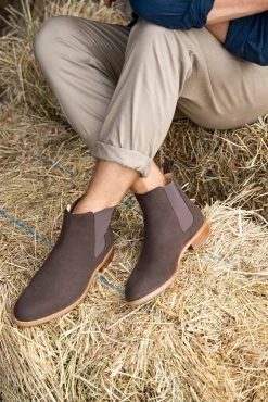 Minuit Sur Terre Shoes Taiga Vegan Suede Chelsea Boots | Chocolate 10 Minuit Sur Terre Shoes Taiga Vegan Suede Chelsea Boots | Chocolate