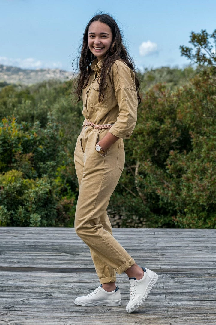 Minuit Sur Terre Valinco Apple Leather Vegan Unisex Trainers | White & Blue 11 Minuit Sur Terre Valinco Apple Leather Vegan Unisex Trainers | White & Blue