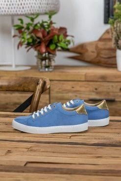 Minuit Sur Terre Virevolte Vegan Suede Trainers | Lavender