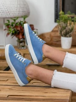 Minuit Sur Terre Virevolte Vegan Suede Trainers | Lavender